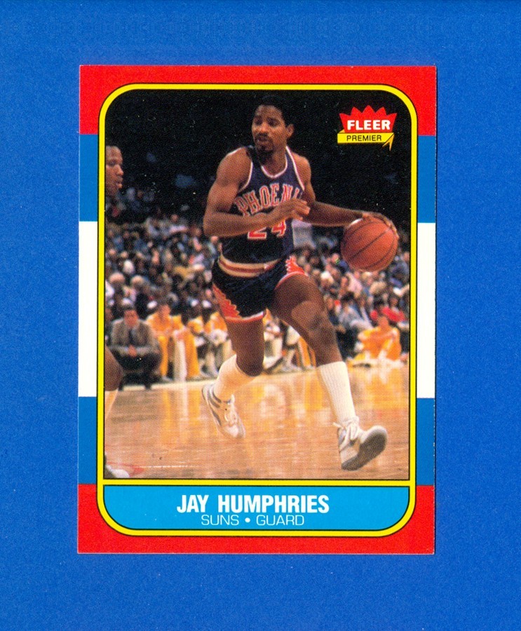 1986/1987 Fleer Basketball#49 Jay Humphries 86/87 Set Break RC Rookie Card NR/MT