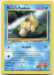 Misty's Psyduck 054/132 Gym Heroes