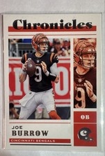 2022 Panini Chronicles - Joe Burrow #5 Bengals