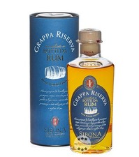 Sibona Grappa Riserva Botti da Rum / 40 % Vol. / 0,5 Liter-Flasche in GD