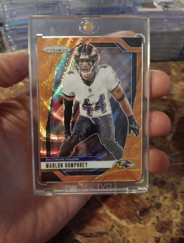 2024 Panini Prizm Marlon Humphrey Orange Wave Prizm #'d 12/60 #24