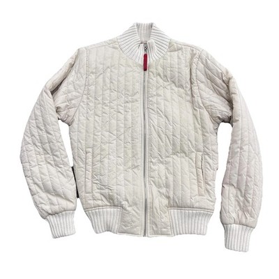 Authentic Vintage Prada Sport Linea Rossa Linear Quilted Bomber Jacket