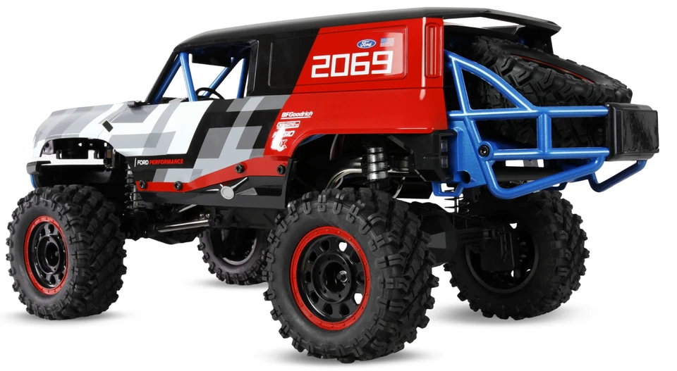 RC Auto Amewi Hyper GO Ford Bronco Baja 1000 Brushless 1:12 RTR mit Beleuchtung - Bild 4 von 4