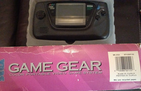 Sega Game Gear Handheld Good Condition Box read