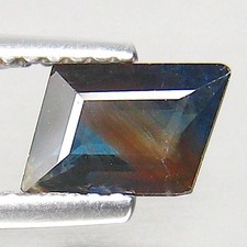 1.10Ct UNHEATED NATURAL BI COLOR SAPPHIRE GEMSTONE FROM AUSTRALIA