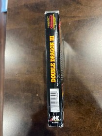 Double dragon III Sacred Stones Nintendo NES - Complete CIB