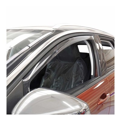 Windabweiser Regenabweiser für Citroen C-Crosser 2007-2012 Dunkel Acryl 2tlg