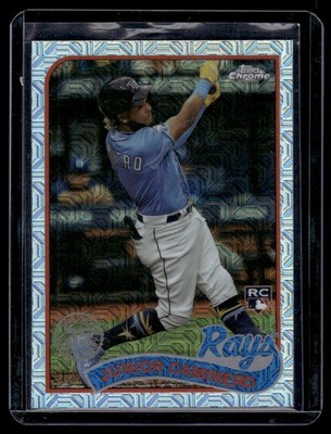 2024 Topps Chrome Silver Pack Refractor Junior Caminero Tampa Bay Rays #T89C-34
