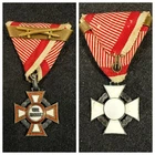 WWI Austro-Hungarian Military Merit Cross 3rd Class Silver Diana Mark Zimbler