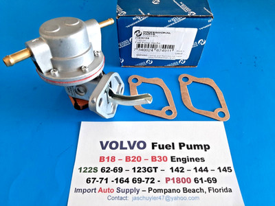 Volvo B18 - B20 - B30 - 544 - 122s - 140's - P1800  62-72 Mechanical Fuel Pump