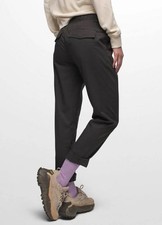 Prana Women's Gray Double Peak All-Around Hike Trail Travel Pant SPF 50 - Sz 8