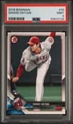 2018 Shohei Ohtani Bowman Rookie RC #49 PSA 9 Mint