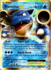 Blastoise EX 21/108 Holo EX Rare Evolutions Pokemon Moderately Played on eBay