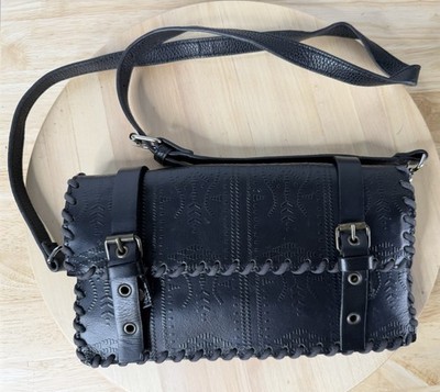 Small Leather Purse Handbag By REGINA SCHRECKER Made In Italy