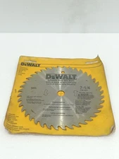 DEWALT DW3236 7-1/4" INDUSTRIAL STEEL SAW BLADE 40T COMBINATION RIP & CROSSCUT