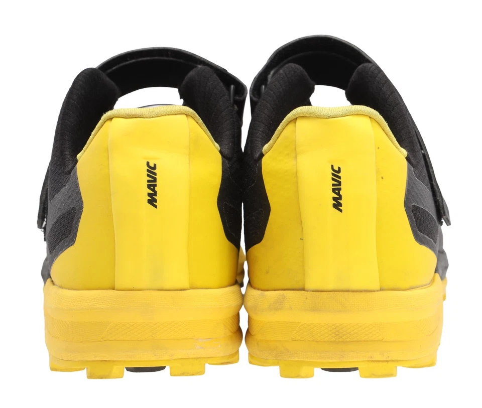 Zapatos de bicicleta de montaña Mavic XA Pro para hombre EU 44 2/3 US 10.5 esfera negra amarilla Trail Foto 4 de 4