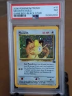 2000 Pokemon Black Star Meowth Game Boy Promo Holo #10 - PSA 7 - NEAR MINT