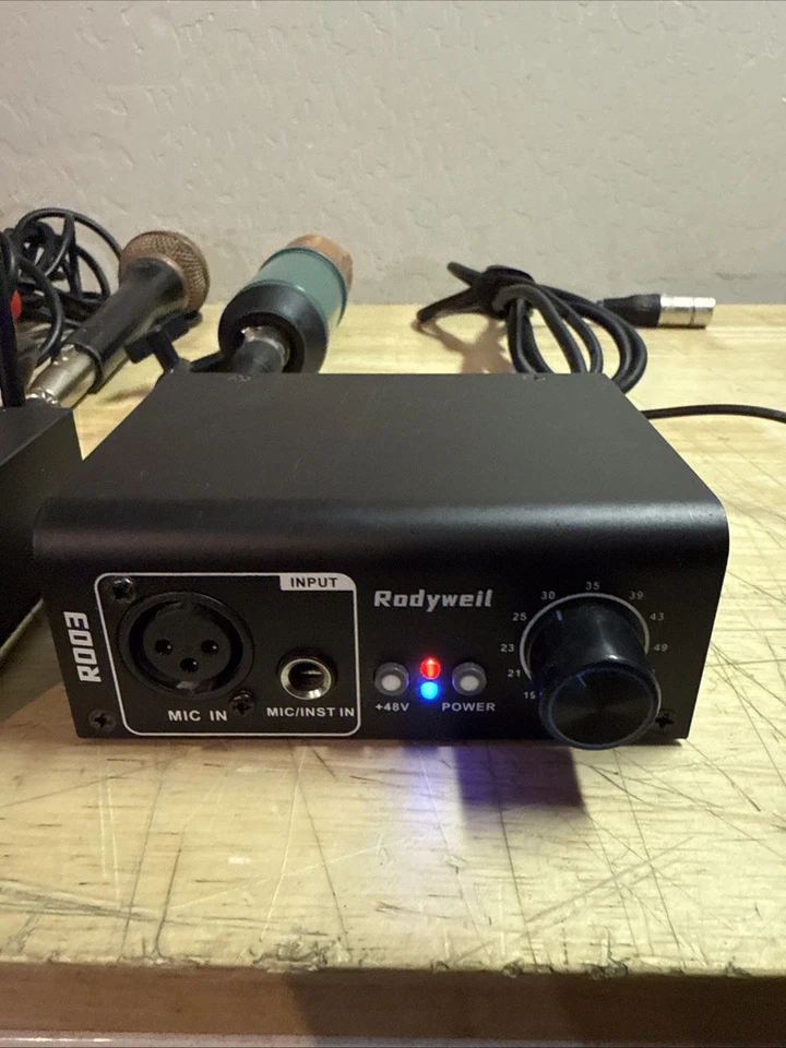 MXL V67, AUDIX OM 2, FIFINE M-K036, RODYWEIL R003, Extra Mic Cord - Image 2 of 4