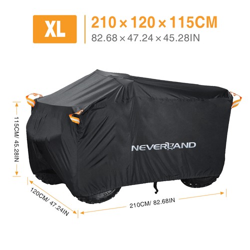 Riding Lawn Mower Garden Tractor Cover Waterproof UV Dust Protector Decks up 54" - Picture 14 of 65