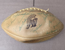 1965 University of Southern California USC Trojans Full Team Signed Football