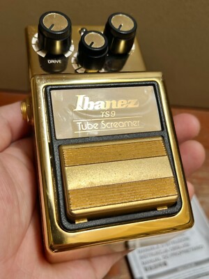 Ibanez Tube Screamer ゴールド 限定モデル Ibanez TS9 Gold Sweetwater Exclusive Tube Screamer Overdrive