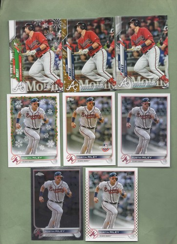 Austin Riley (Atlanta Braves) 38 Card lot w/Rookies & Inserts (no dupes) - Picture 4 of 4