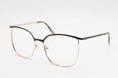 NEW OTIS+GREY OG 202213 BK/G BLACK GOLD AUTHENTIC EYEGLASSES 55-16