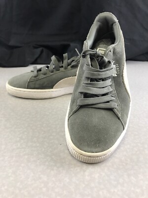 grey puma suede womens