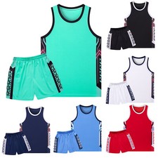Kids Tracksuit Gym Uniform Athletic Sport Suit Soccer With Shorts Baseball Top