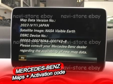 Mercedes Benz JAPAN Comand NTG 5s2 Map + Mercedes JAPAN Activation Code v11 2023