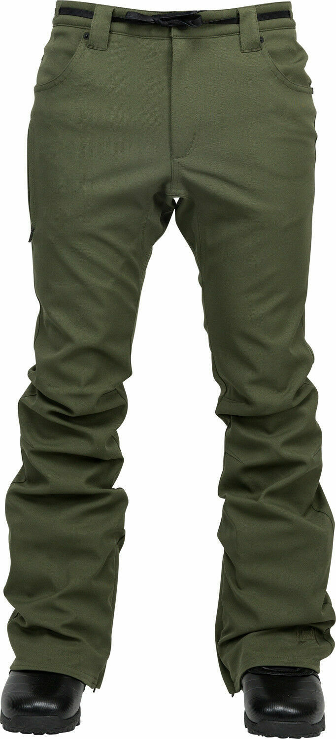 NEW L1 Skinny Twill 10K Military Mens Large Ski Snowboard Pants Msrp NEW L1 Skinny Twill 10K Military Mens Large Ski Snowboard Pants Msrp
