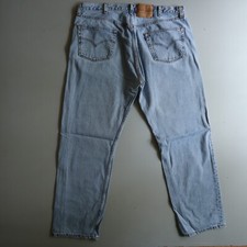 Vtg Mens Levis 501 Jeans Button Fly Tag 42 x 32 Measure 40 x 31.5 USA Irregular