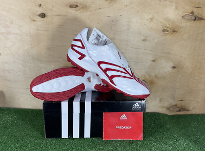 Adidas Predator Absolado (Absolute) TF 2007 years White boots Cleats mens Footba