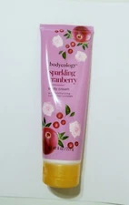 Bodycology Sparkling Cranberry Body Cream 8oz Rare NEW