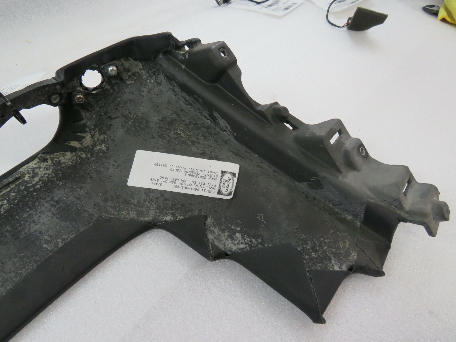 Ferrari FF, Central Lower Dash Assembly, Black, Used, P/N 834272