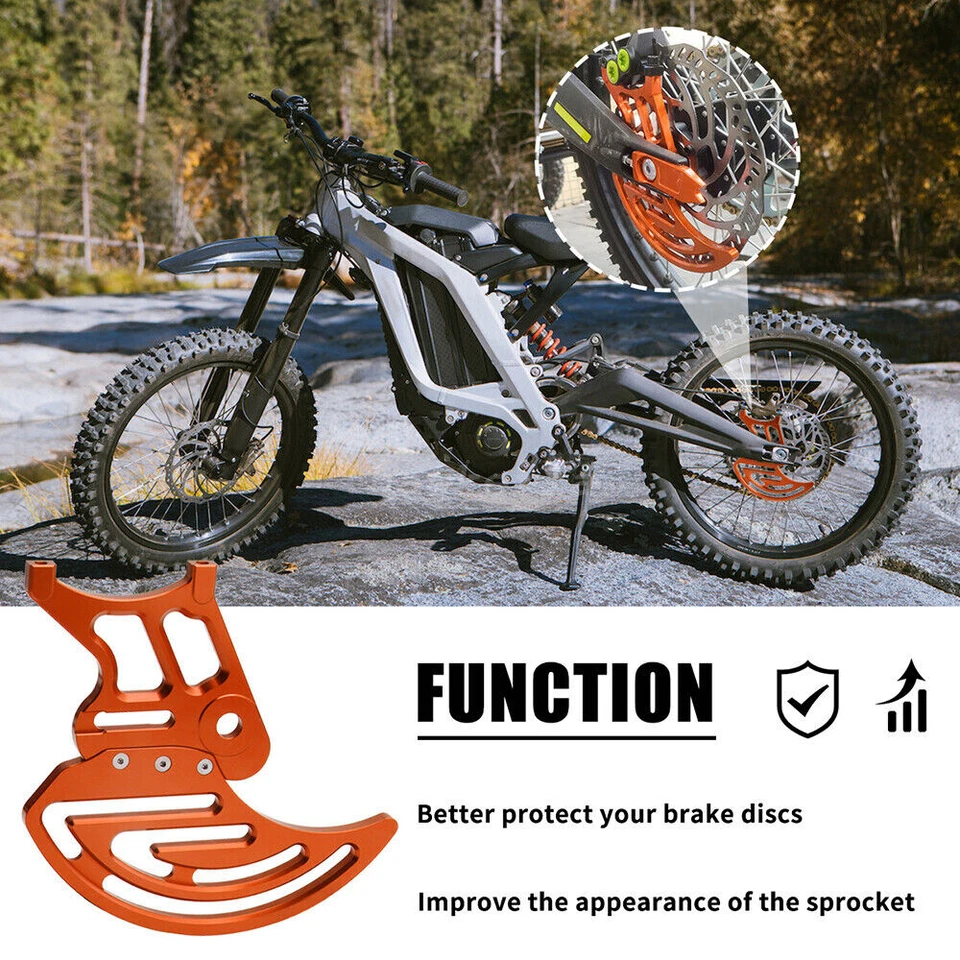 URLWALL Rear Brake Disc Protector for Segway Sur-Ron Electric Off-Road Vehicles - Image 2 of 4
