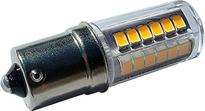 Waterproof super bright LED BA15S (Eq. to 40W Halogen) Dimmable 12V AC / DC - Image 1 of 3