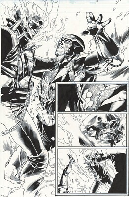 ULTIMATE AVENGERS 2 ISS 10 pg 6 ULTIMATE GHOST RIDER (3D APP) VS ...