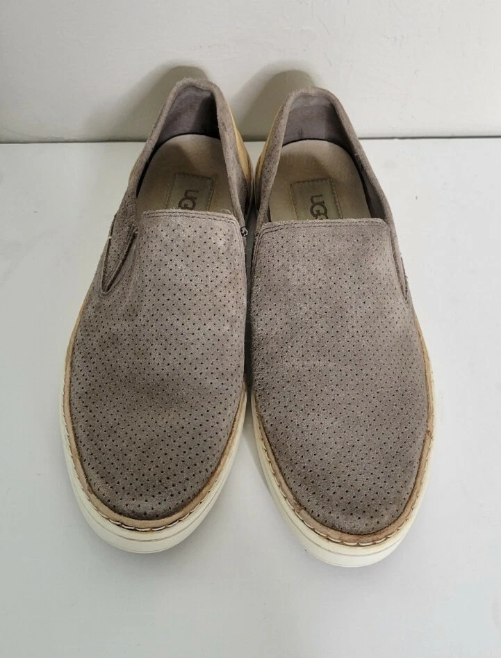 Scarpe mocassino slip on UGG Australia donna marrone Adley 1019690 in pelle taglia 8