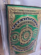 HIGH VICTORIAN Impossible Cards In A Glass BOTTLE Full Deck of Playing Cards