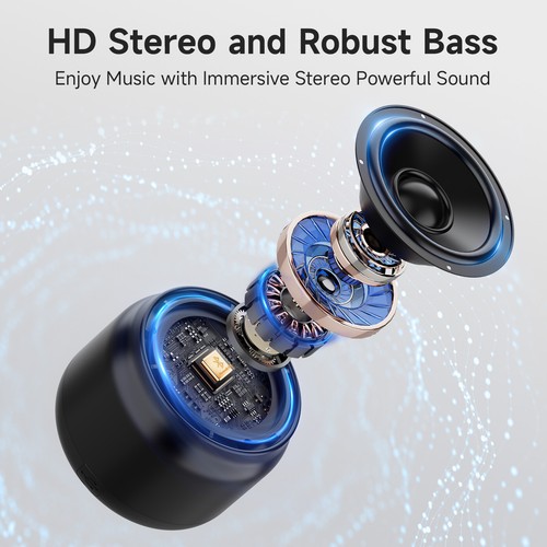 Small Wireless Speaker Portable Mini Speaker for Samsung/iPhone/Tablet/ipad Gift - Picture 9 of 9