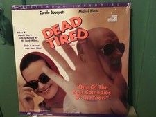 DEAD TIRED LETTERBOX LASERDISC  SEALED  CAROLE BOUQUET  MICHEL BLANC