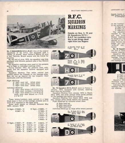 Military Modelling Hobby Magazine Issue Number ONE, Jan. 1971, Complete Original - Bild 4 von 5