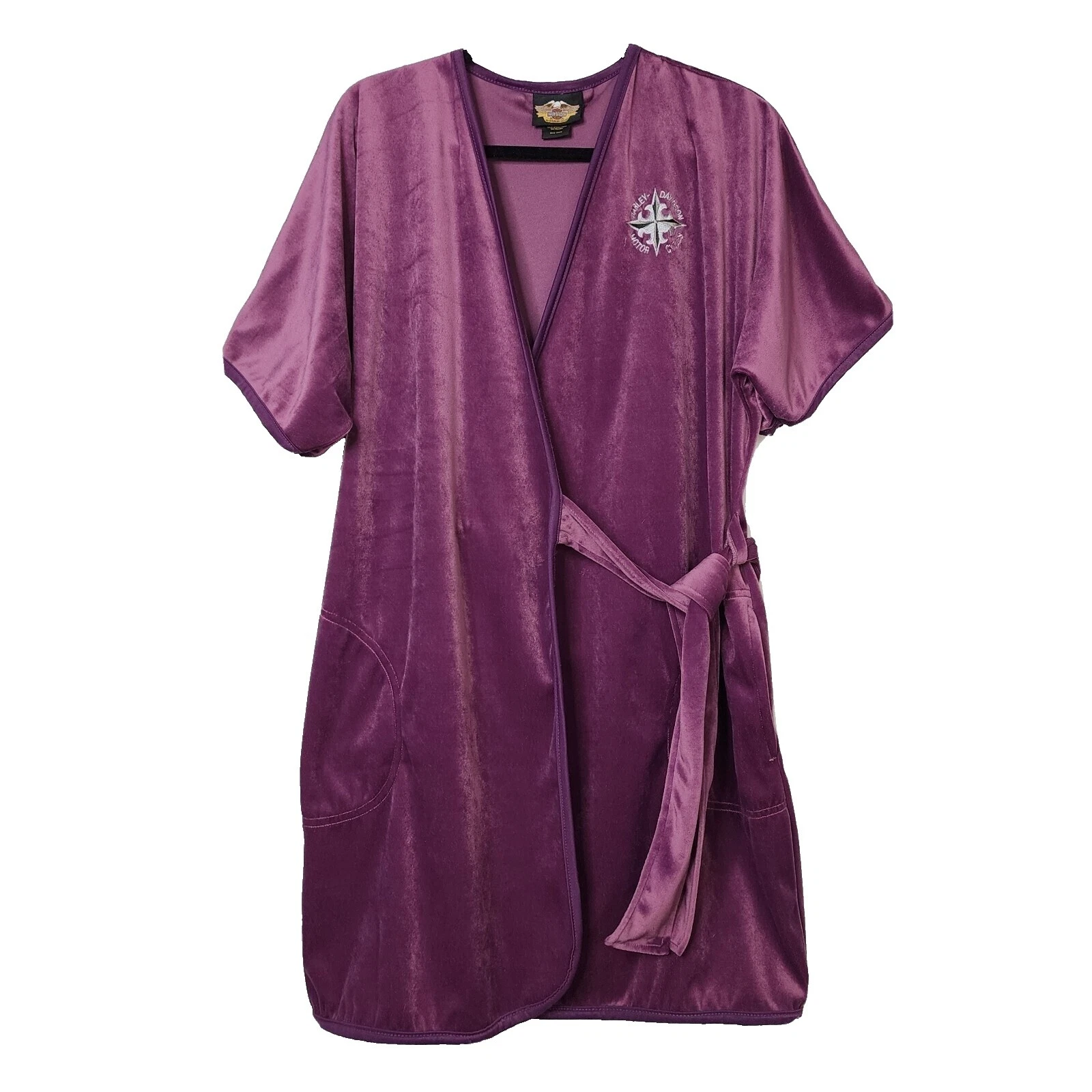 Однотонная пижама и халаты Harley-Davidson обычного размера для женщин