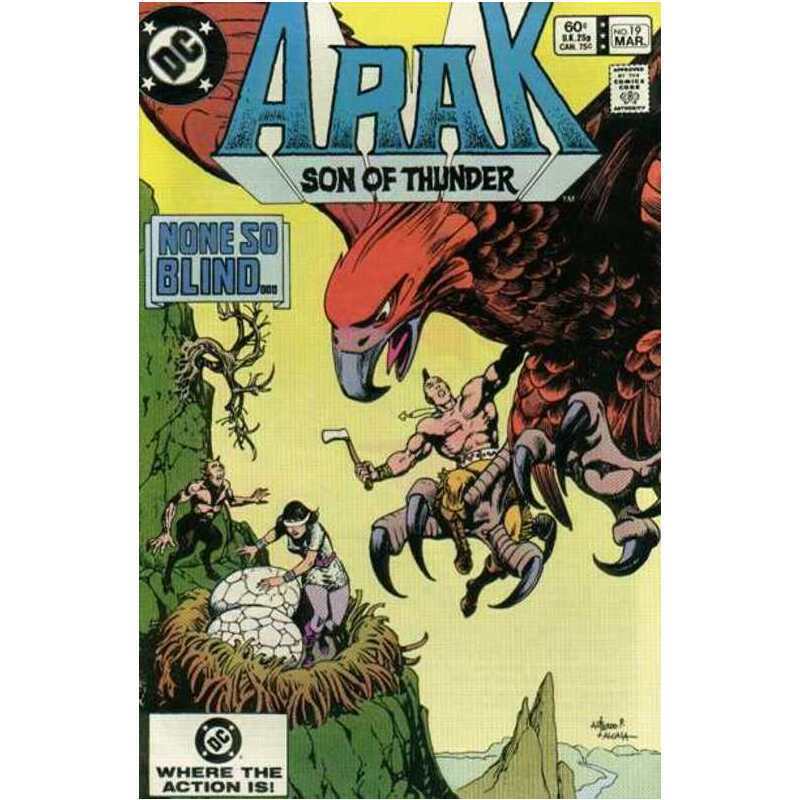 Arak/Son of Thunder #19 in Very Fine condition. DC comics [y