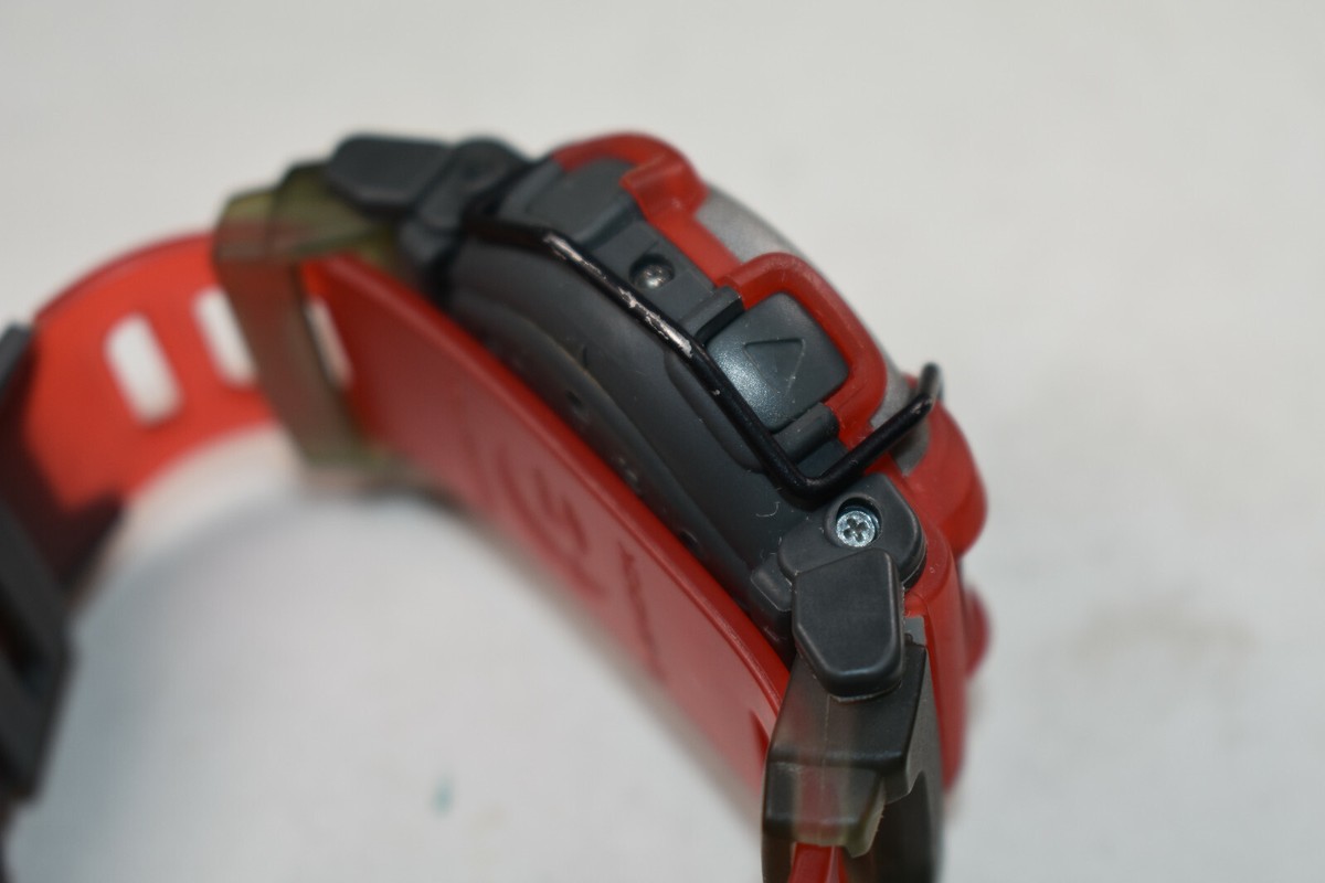 RARE! Casio G-Shock G-Lide Red/Gray DW-003 Men