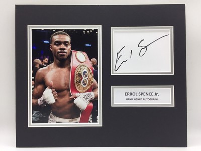 tony bellew signed glove