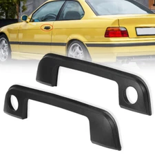 Front LH & RH Exterior Door Handle Trim Cover w/ Seal for BMW E36 E34 Z3 323i M3