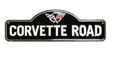 Chevrolet Chevy Corvette Arched Street Sign Automotive Car Garage Man Cave Chevrolet Chevy Corvette Arched Street Sign Automotive Car Garage Man Cave