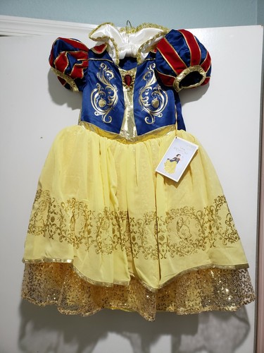 SNOW WHITE COSTUME DRESS SIZE 